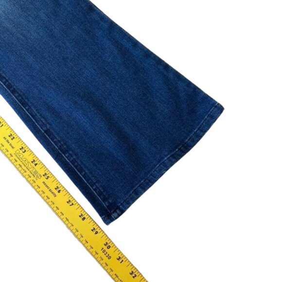 Democracy Ab Solution Itty Bitty Bootcut Jeans Women's 8 PETITE Blue Denim NWT - Picture 6 of 8